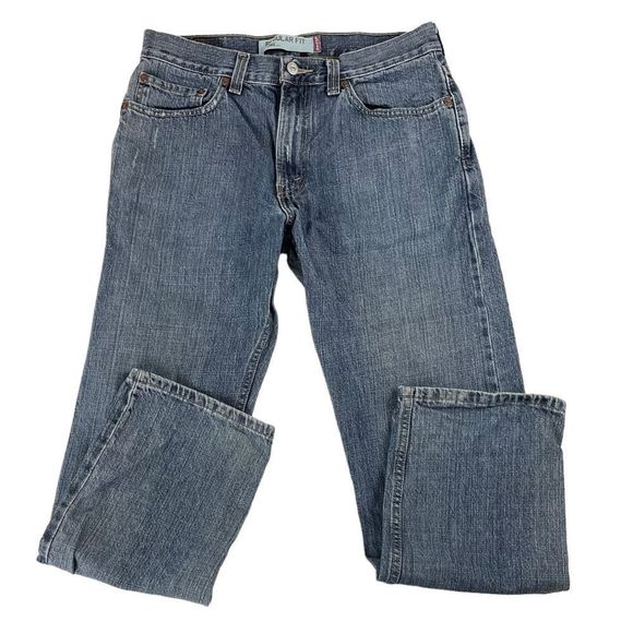 Levi's 505 Regular Fit Jeans Mid Rise Straight Leg 32” x 29” Rise 11" - Picture 1 of 8